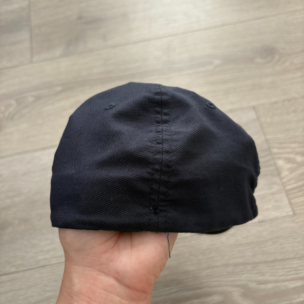 Travis Mathew Mens Navy Blue Flex Fit Outlast Logo Baseball Hat Cap Size S-M - Picture 4 of 13